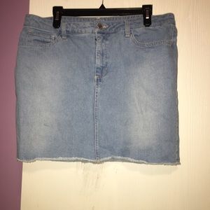 Jean skirt